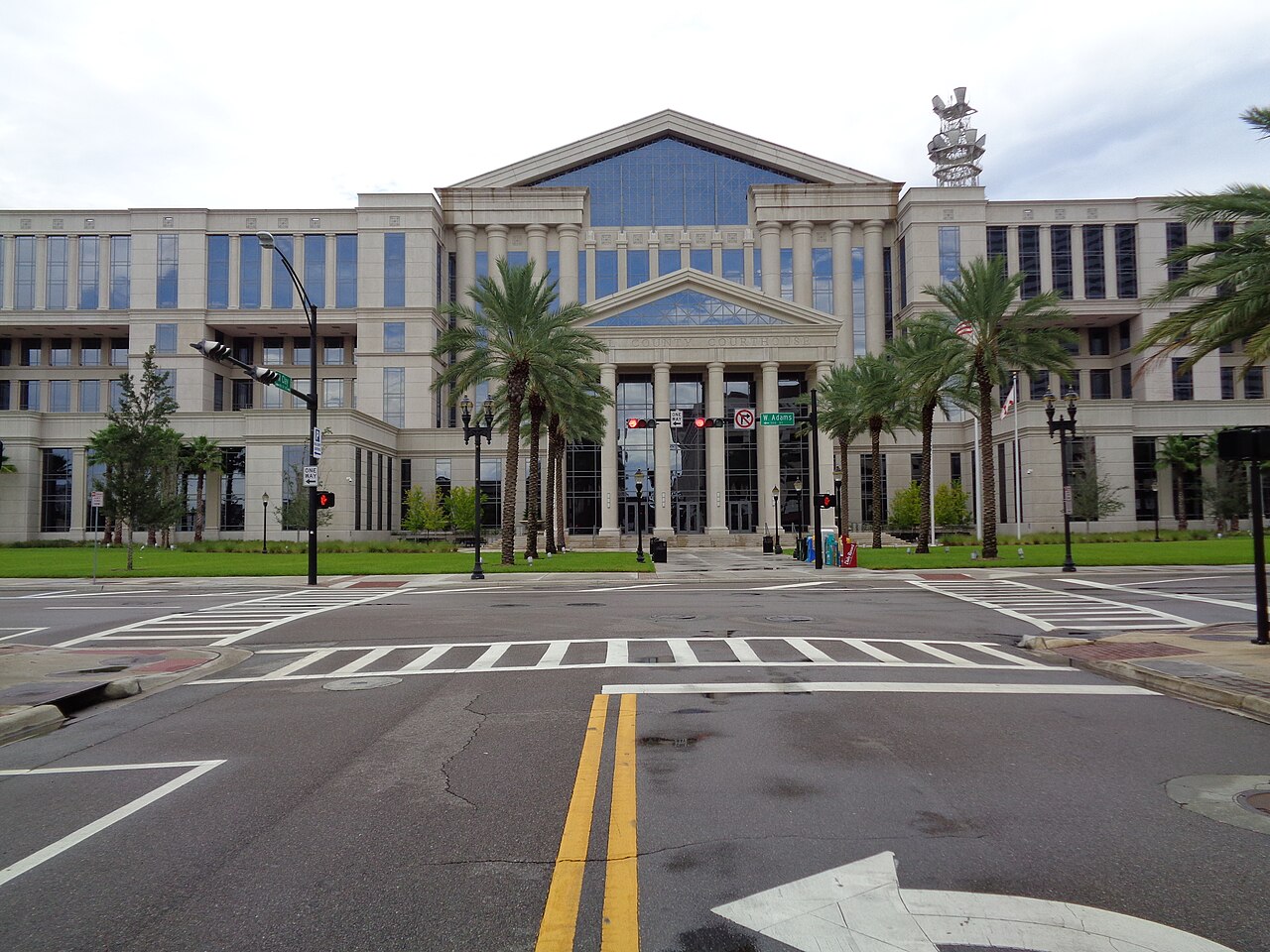 Exterior of the Duval County Courthouse in Jacksonville